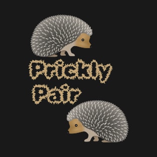 Hedgehog design - prickly pair T-Shirt