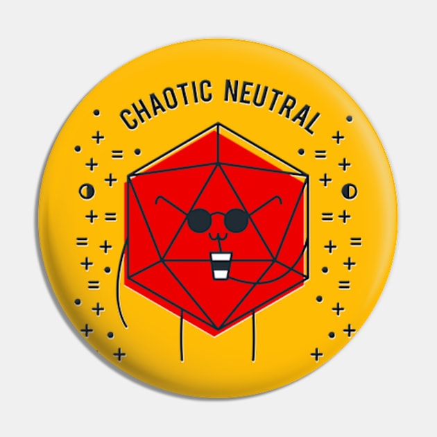 Chaotic Neutral Pin by Plan8