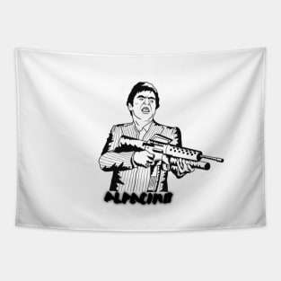 Al Pacino black design Tapestry