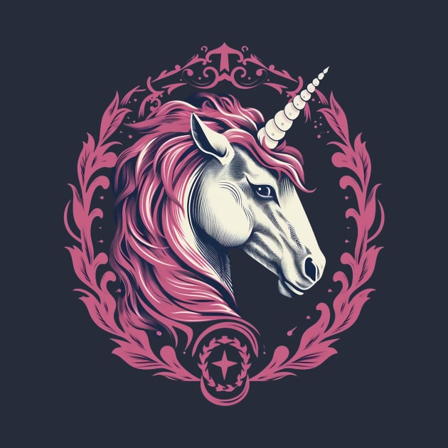 Unicorn Crest by DavidLoblaw