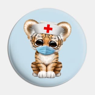 Cute Tiger Cub Nurse Pin