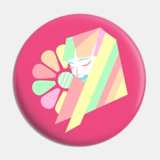 Pastel Melancholy in Spring Pin