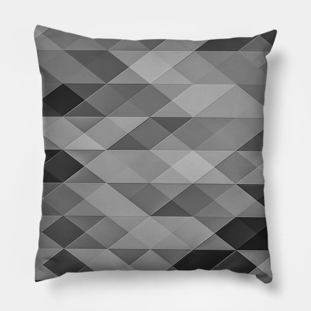 Abstract geometric Pillow by jen28