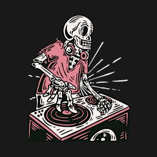 Skeleton DJ T-Shirt