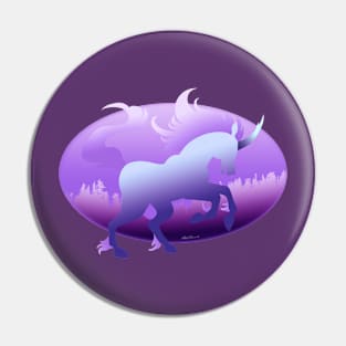 Purple Unicorn Pin