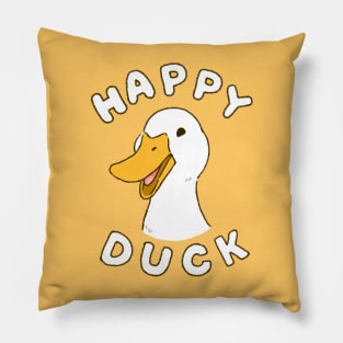 Happy Duck Pillow