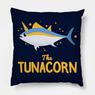 The Tunacorn | Cute Tuna | Funny Unicorn Pillow