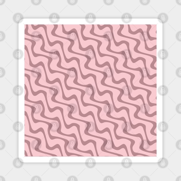 Pink Lemonade Zig Zag Magnet by PSCSCo