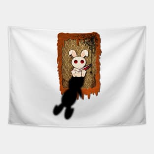 Killer bunny Tapestry