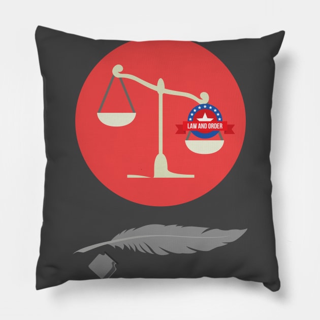 lawyer Pillow by SYM