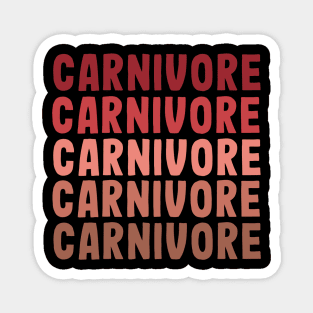 Carnivore beef chart Magnet