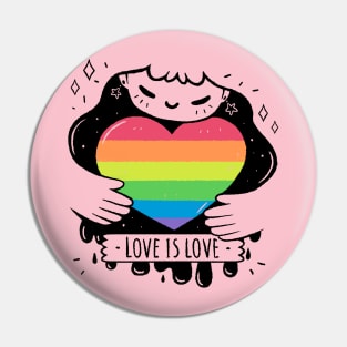 Love is Love Pin