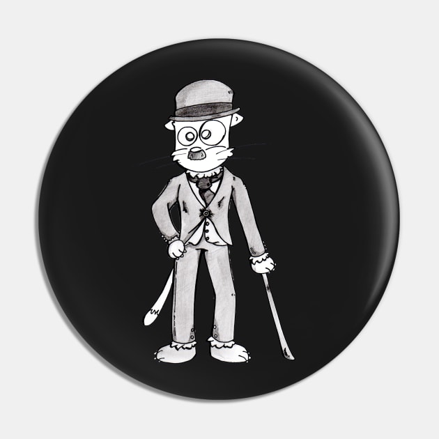 Chaplin Pin by Catartyk