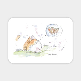 Dreaming Guinea Pig Magnet