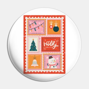 Holly Jolly Pin