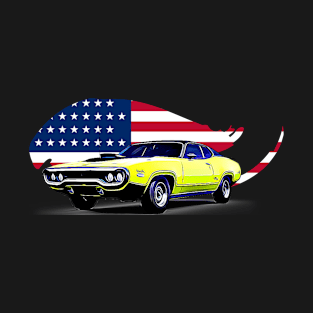 Plymouth GTX USA Print T-Shirt