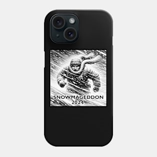 Snowmageddon 2024 Phone Case