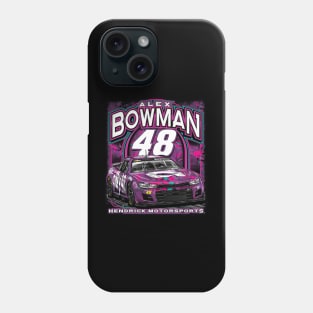 Alex Bowman Purple Car Phone Case