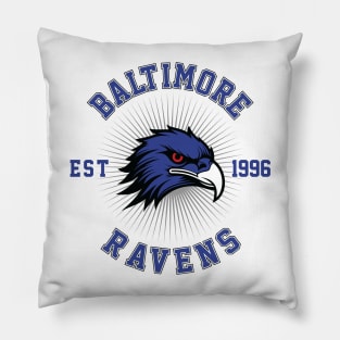 Ravens - BLTM Vintage Pillow