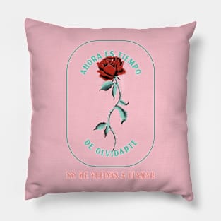 Rosa Rose Latina Love Corazon Pillow