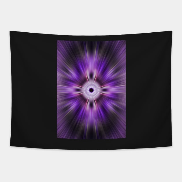 Purple Seer Tapestry by randymir