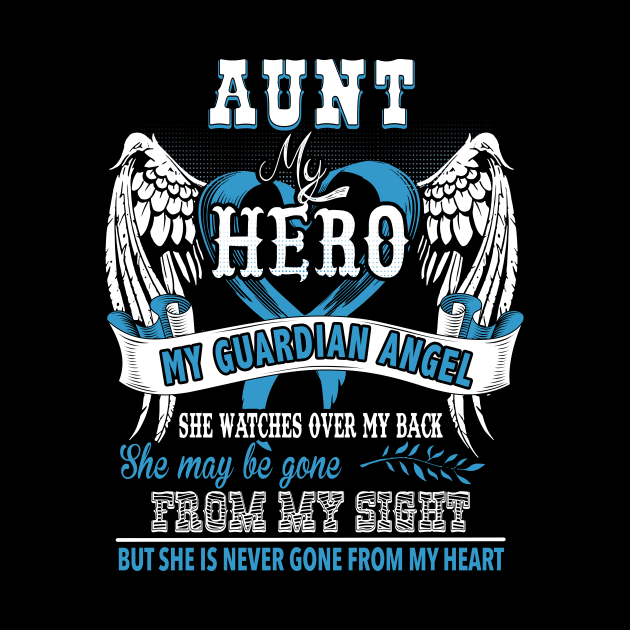 Aunt my hero my guardian angel-she may be gone but she is never gone from my heart by vnsharetech