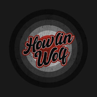 Howlin Wolf _ Black Vintage T-Shirt