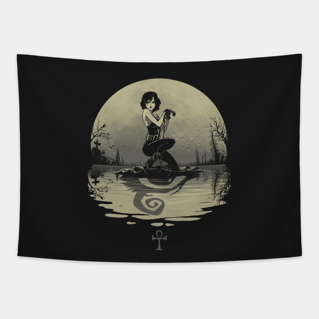 Sailing with Death Tapestry by Rodrigo_Gafa