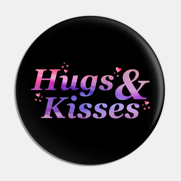 Hugs & Kisses Pin by Masahiro Lab