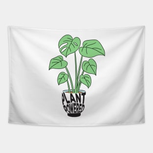 Plant Powered Potted Planters Tapestry