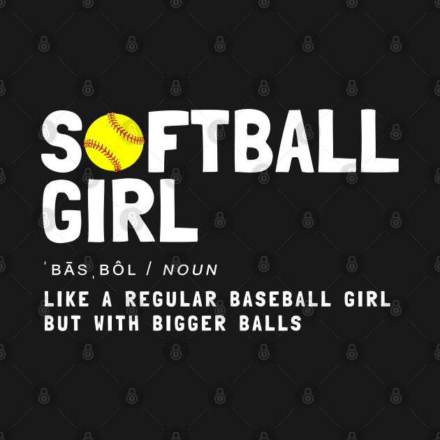 softball girl by Circle Project