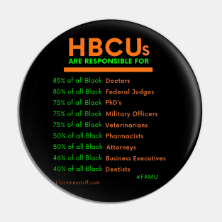 HBCUs are responsible for... FAMUly Pin