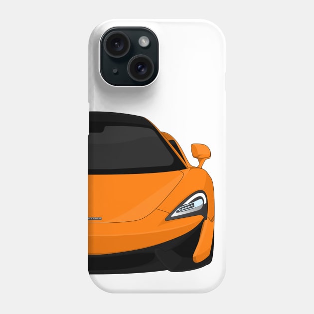 MCLAREN 570S ORANGE Phone Case by VENZ0LIC