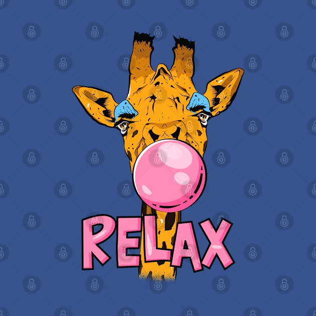 Giraffe Relax by portraiteam