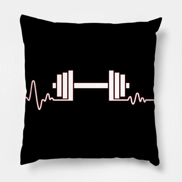 Gains Heartbeat Pillow by CCDesign