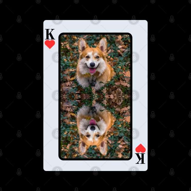 Corgi King Of Hearts by HighwayForSouls