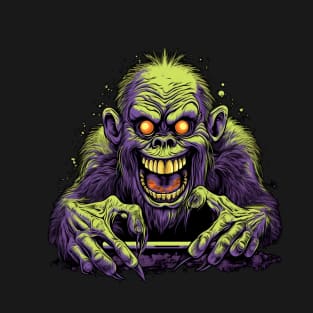 Meet the laughing Halloween monster! T-Shirt