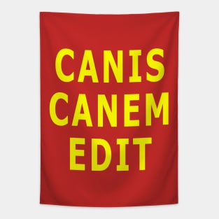 Canis Canem Edit Tapestry