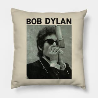 Vintage Bob Dylan 1975 Pillow