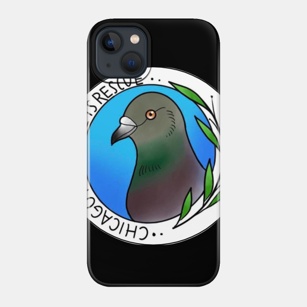 Chicago Pigeon Pets Rescue - Pigeon - Phone Case