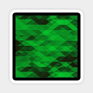 Green cubes Magnet