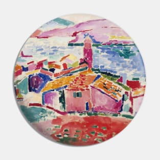 Henri Matisse - View of Collioure - Exhibition Poster Pin