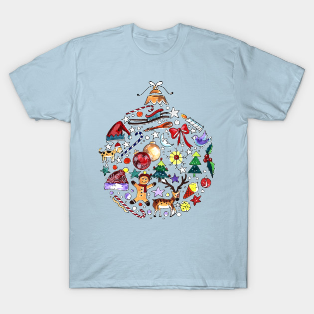 Discover Christmas Ball Theme - Christmas Ball Theme - T-Shirt