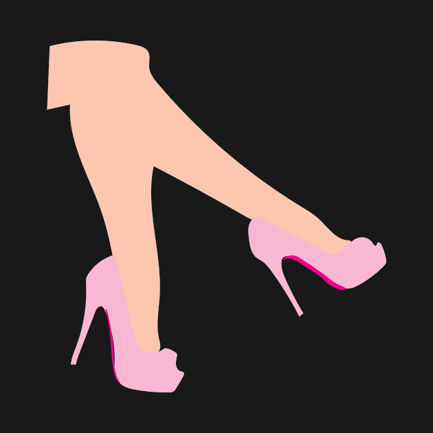 Pink Heels by meganmiranda