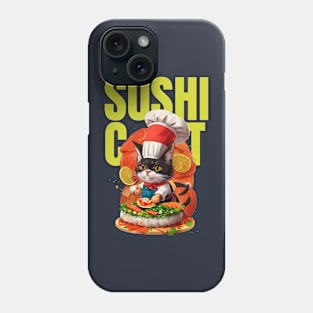 sushi cat Phone Case