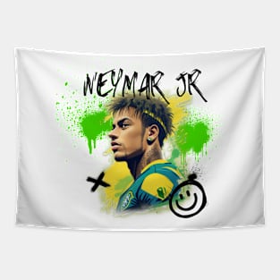 Neymar fan tee Tapestry