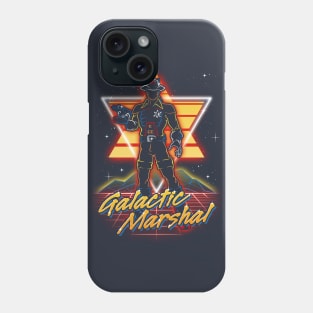 Retro Galactic Marshal Phone Case