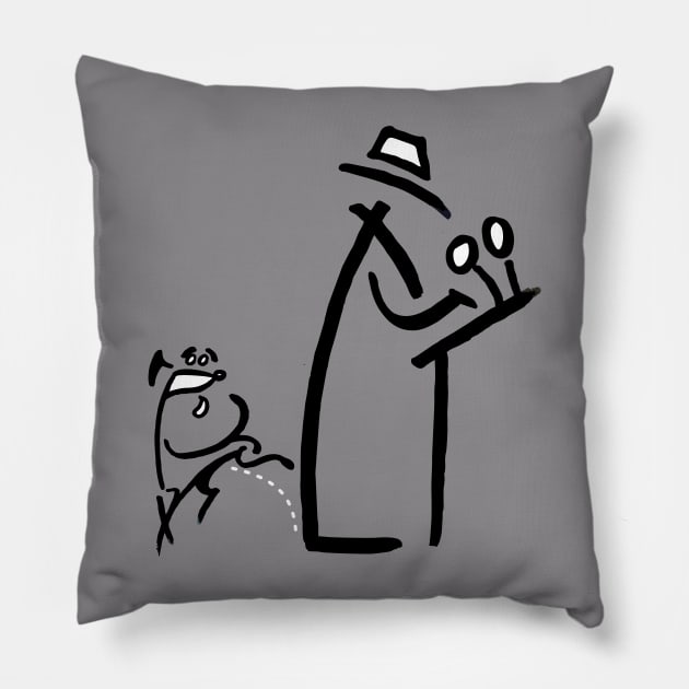 pis pis Pillow by eRDe