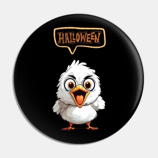 Halloween Chicken Pin