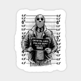 Jason Mugshot Magnet